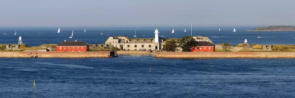 Trekroner Fort Seen From Copenhagen Harbor, Copenhagen, Denmark