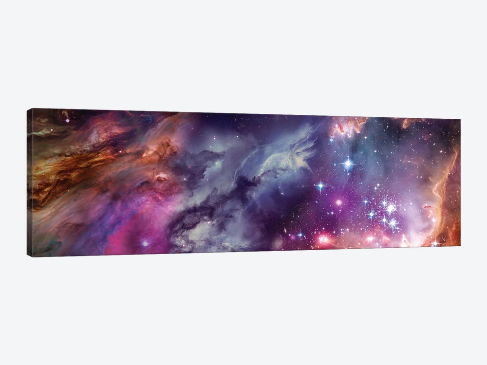 Universe By Hubble by Panoramic Images 1-piece Canvas Art Print