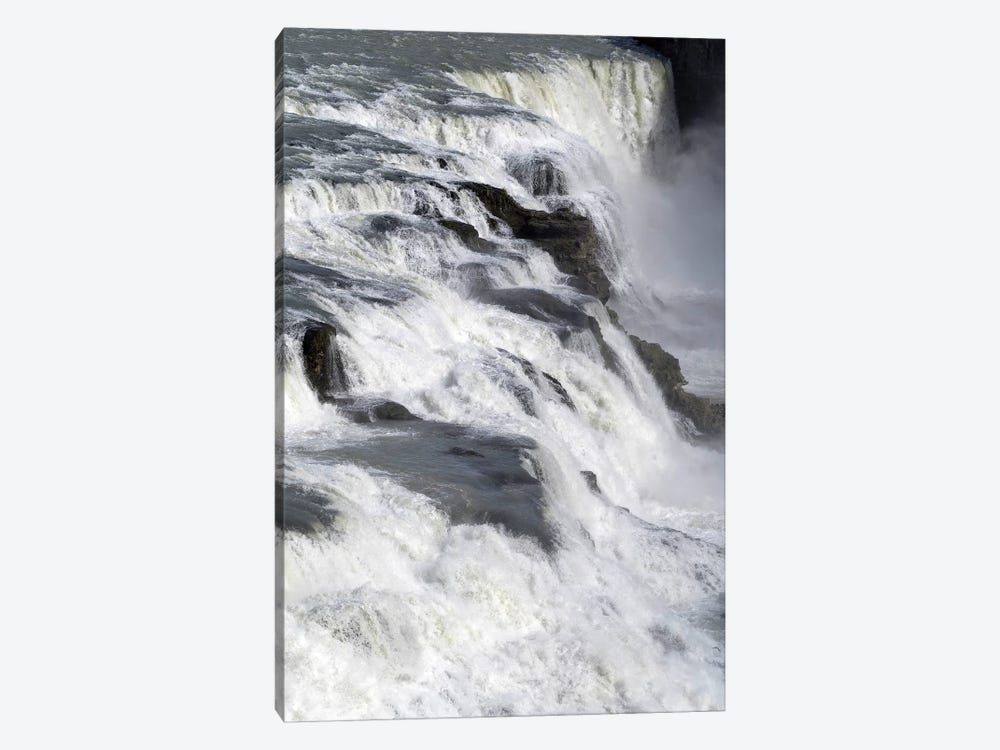 View Of Gullfoss Falls On The Hvita River, Iceland by Panoramic Images 1-piece Canvas Art Print