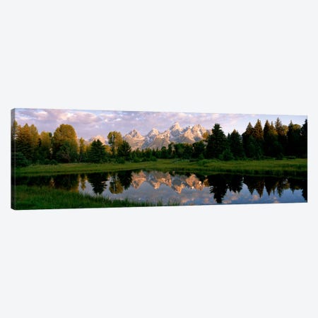 Grand Teton Park, Wyoming, USA Canvas Print #PIM149} by Panoramic Images Canvas Print