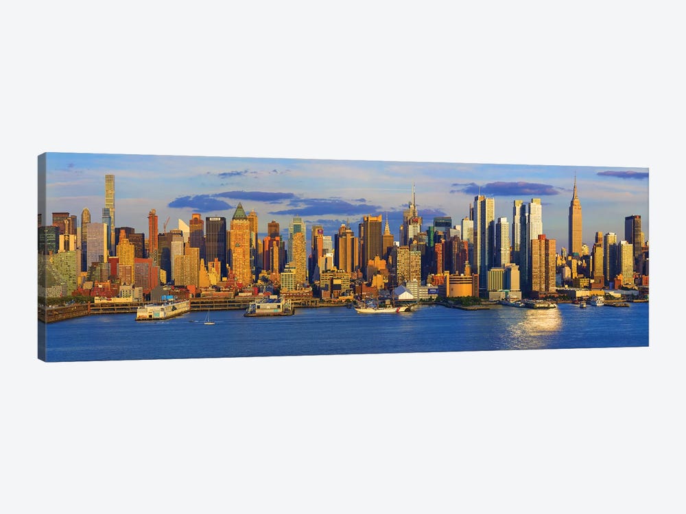 View Of Manhattan Skyline, New York City, New York State, USA II by Panoramic Images 1-piece Canvas Art