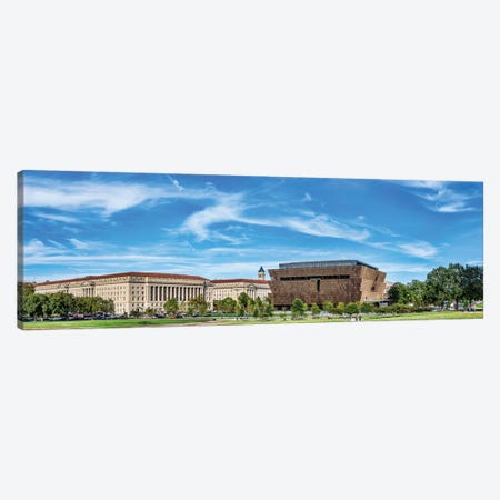 View Of National Museum Of African American History And Culture, Washington D.C., USA Canvas Print #PIM15003} by Panoramic Images Canvas Artwork