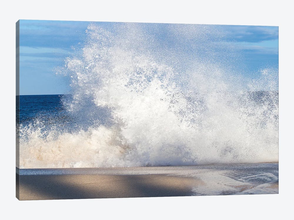 View Of Surf On The Beach, Hawaii, USA I by Panoramic Images 1-piece Canvas Print