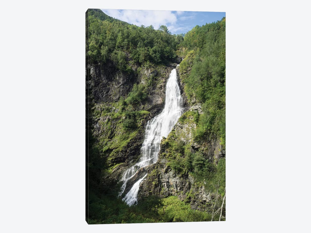 Water Falling From Rocks, Stalheim, Norway by Panoramic Images 1-piece Canvas Art