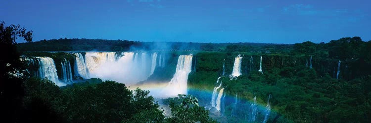 Waterfall In A Forest, Iguacu Falls, Iguacu National Park, Argentina II