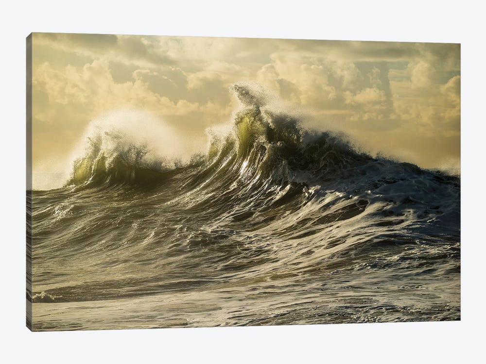 Waves In The Pacific Ocean At Dusk, San Pedro, Los Angeles, California, USA IV by Panoramic Images 1-piece Canvas Print