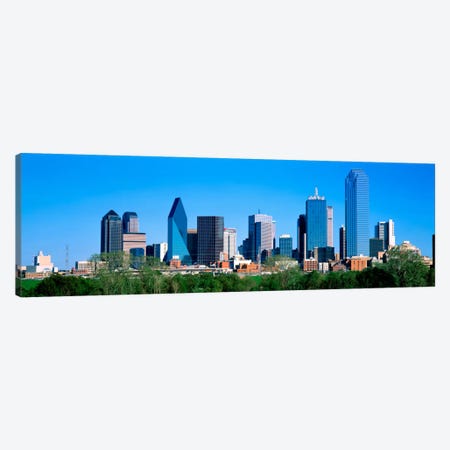 Dallas, Texas, USA Canvas Print #PIM1503} by Panoramic Images Canvas Art