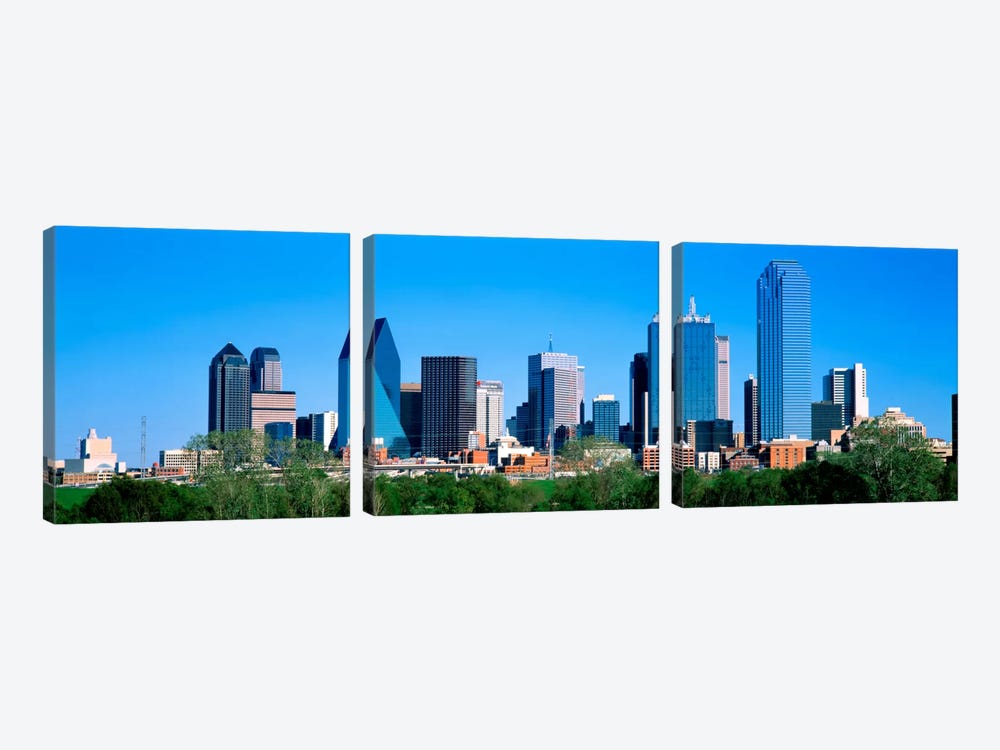 Dallas, Texas, USA by Panoramic Images 3-piece Canvas Print