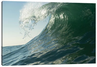 Waves In The Pacific Ocean, Laguna Beach, Orange County, California, USA Canvas Art Print - Water Art