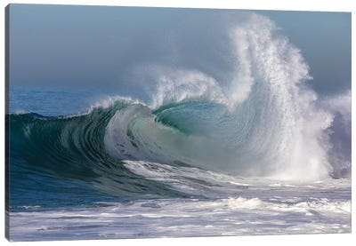 Waves In The Pacific Ocean, Newport Beach, Orange County, California, USA II Canvas Art Print