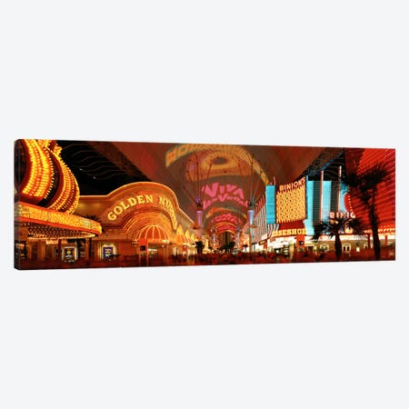 Fremont Street Experience Las Vegas NV USA Canvas Print #PIM1504} by Panoramic Images Art Print