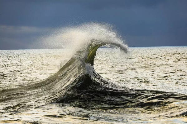 Los Angeles: Waves In The Pacific Ocean, San Pedro, Los Angeles, California, USA VI by Panoramic Images