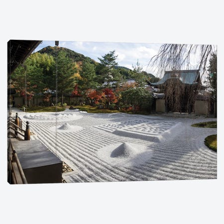 Zen Garden At Kodaiji Temple, Kyoti Prefecture, Japan Canvas Print #PIM15072} by Panoramic Images Canvas Art Print