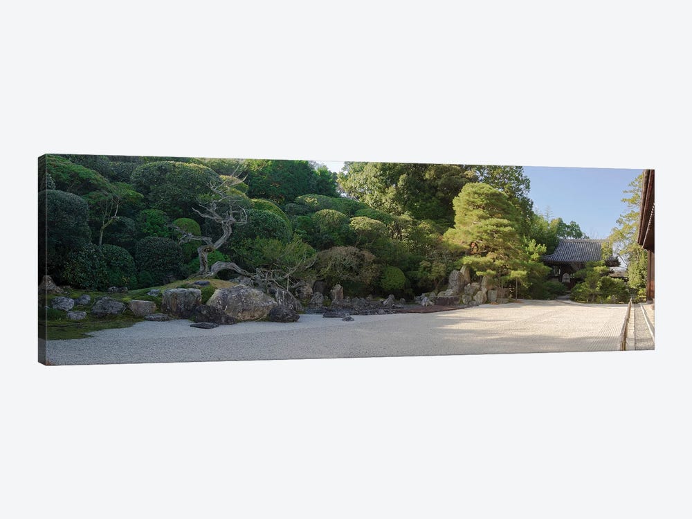 Zen Garden At Konchi-In Temple, Kyoti Prefecture, Japan by Panoramic Images 1-piece Canvas Wall Art