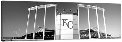 Baseball Stadium, Kauffman Stadium, Kansas City, Missouri, USA Canvas Art Print - Kansas City Art