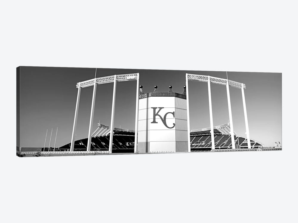 Baseball Stadium, Kauffman Stadium, Kansas City, Missouri, USA by Panoramic Images 1-piece Canvas Art