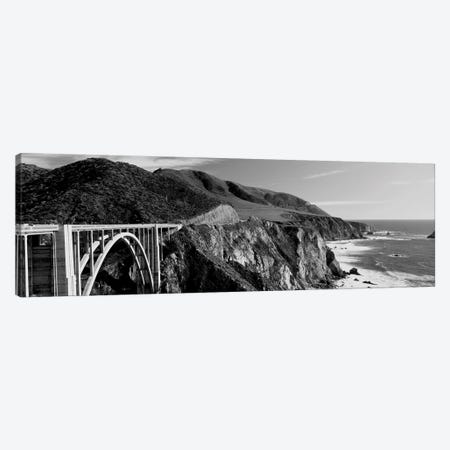 Bixby Creek Bridge, Big Sur, California, USA Canvas Print #PIM15084} by Panoramic Images Art Print