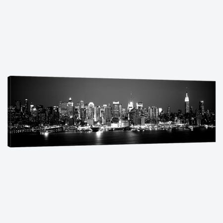 Buildings At The Waterfront, Manhattan, New York City, New York State, USA Canvas Print #PIM15097} by Panoramic Images Canvas Wall Art