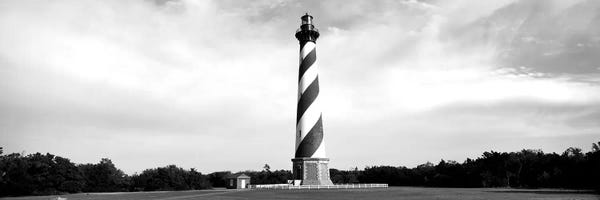 North Carolina: Cape Hatteras Lighthouse, Outer Banks, Buxton, North Carolina, USA by Panoramic Images