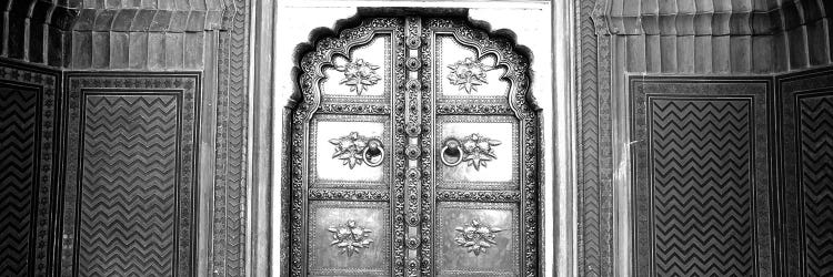 Close-Up Of A Closed Door Of A Palace, Jaipur City Palace, Jaipur, Rajasthan, India by Panoramic Images wall art