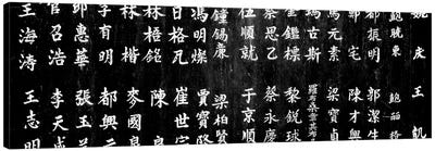 Close-Up Of Chinese Ideograms, Beijing, China Canvas Art Print - Asian Culture