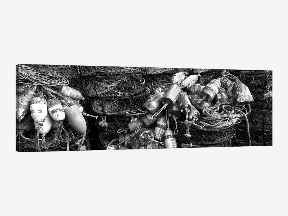Close-Up Of Crab Pots, Humboldt County, California, USA by Panoramic Images 1-piece Canvas Art