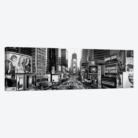 Dusk, Times Square, NYc, New York City, New York State, USA Canvas Print #PIM15123} by Panoramic Images Art Print