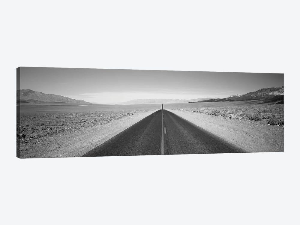 Empty Highway In Death Valley, California, USA by Panoramic Images 1-piece Canvas Artwork