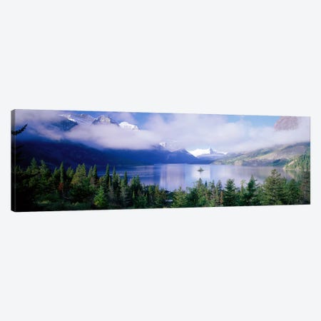 Saint Mary Lake, Glacier National Park, Montana, USA Canvas Print #PIM1512} by Panoramic Images Canvas Art Print