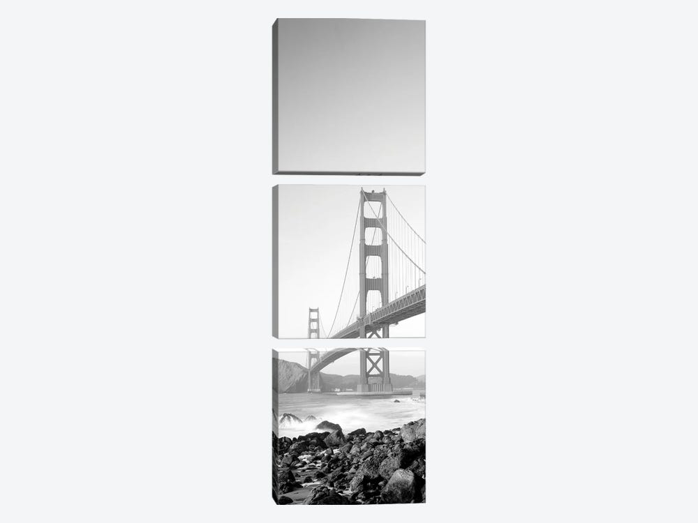 Golden Gate Bridge, San Francisco, California, USA by Panoramic Images 3-piece Canvas Artwork