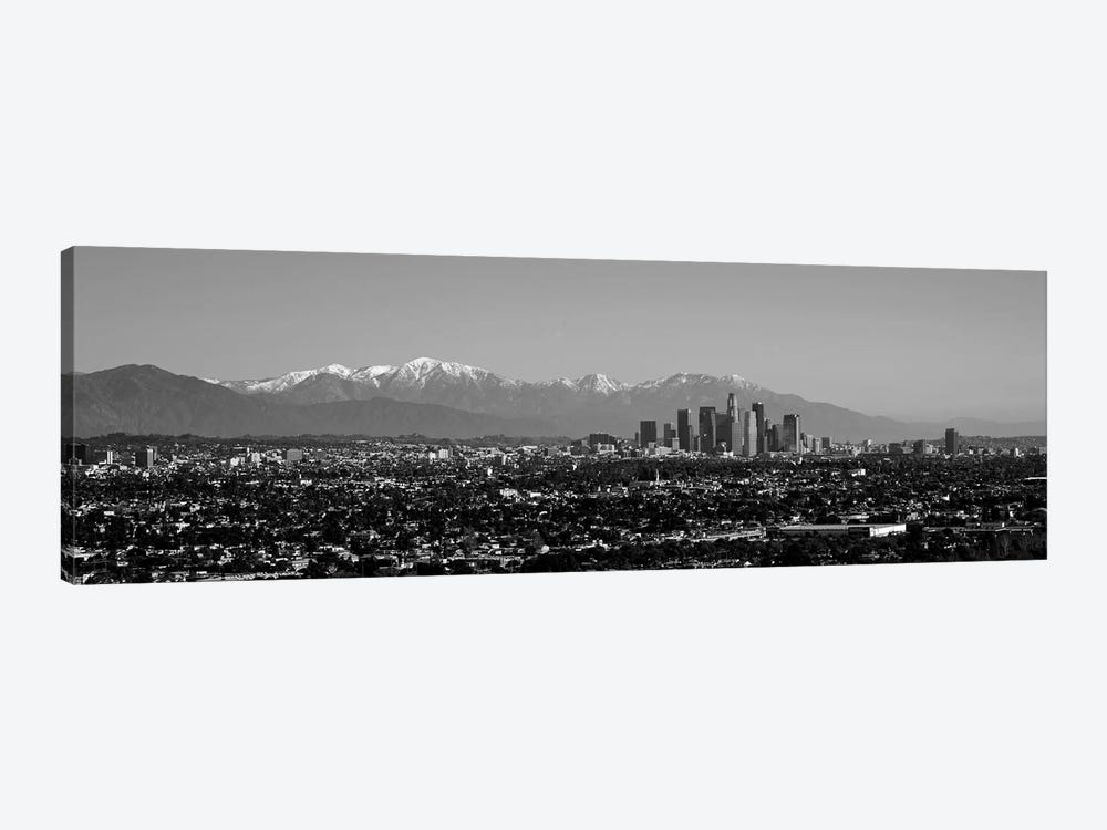 High-Angle View Of A City, Los Angeles, California, USA by Panoramic Images 1-piece Art Print