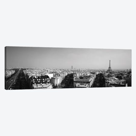 High-Angle View Of A Cityscape, Paris, France Canvas Print #PIM15145} by Panoramic Images Canvas Art
