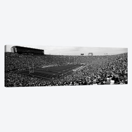 High-Angle View Of A Football Stadium Full Of Spectators, Notre Dame Stadium, South Bend, Indiana, USA Canvas Print #PIM15146} by Panoramic Images Canvas Art