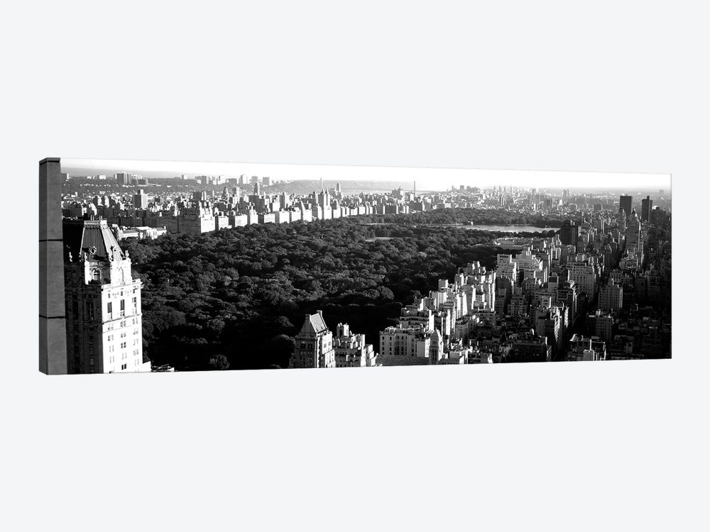 High-Angle View Of Buildings In A City, Central Park, Manhattan, New York City, New York State, USA by Panoramic Images 1-piece Art Print
