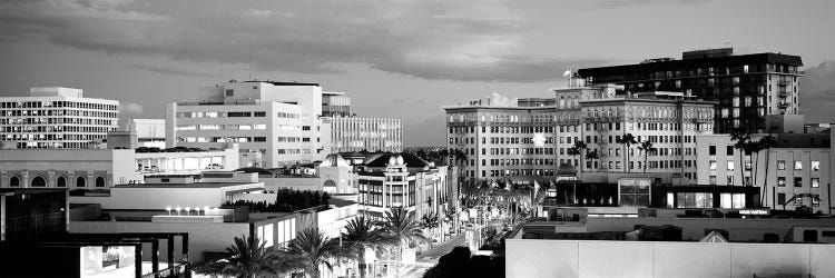 High-Angle View Of Buildings In A City, Rodeo Drive, Beverly Hills, California, USA