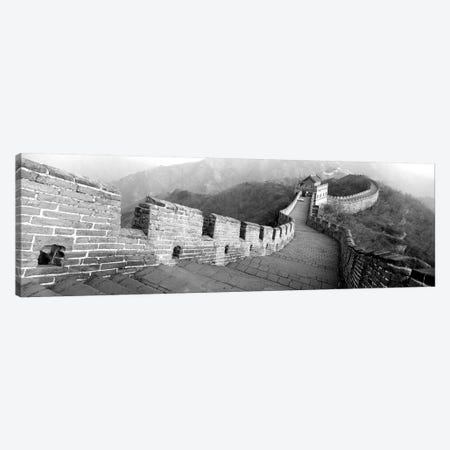 High-Angle View Of The Great Wall Of China, Mutianyu, China I Canvas Print #PIM15152} by Panoramic Images Canvas Artwork