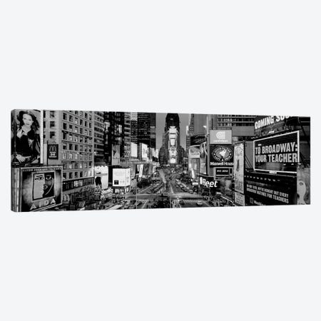 High-Angle View Of Traffic On A Road, Times Square, Manhattan, New York City, New York State, USA Canvas Print #PIM15154} by Panoramic Images Art Print