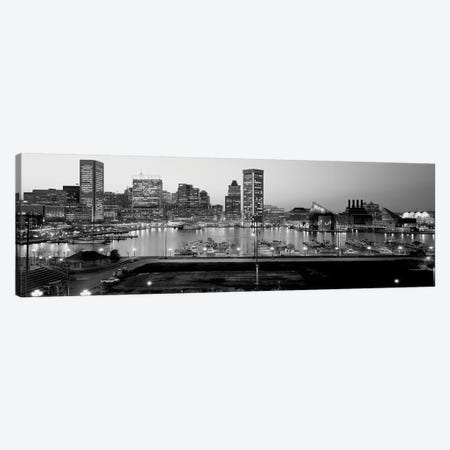 Inner Harbor, Baltimore, Maryland, USA Canvas Print #PIM15159} by Panoramic Images Canvas Wall Art
