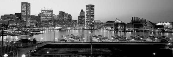 Maryland: Inner Harbor, Baltimore, Maryland, USA by Panoramic Images
