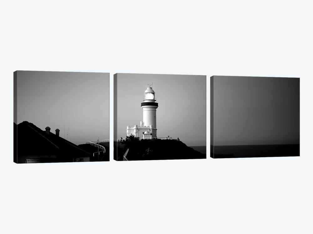 Lighthouse At Dusk, Broyn Bay Light House, New South Wales, Australia by Panoramic Images 3-piece Canvas Wall Art