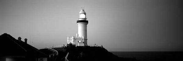 Lighthouses: Lighthouse At Dusk, Broyn Bay Light House, New South Wales, Australia by Panoramic Images