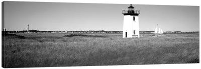 Lighthouse On The Beach, Long Point Light, Long Point, Provincetown, Cape Cod, Barnstable County, Massachusetts, USA Canvas Art Print - Nautical Scenic Photography