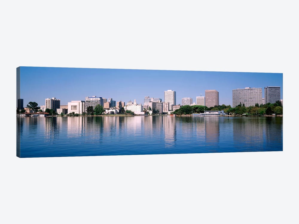 Panoramic View Of The Waterfront And Skyline, Oakland, California, USA by Panoramic Images 1-piece Art Print
