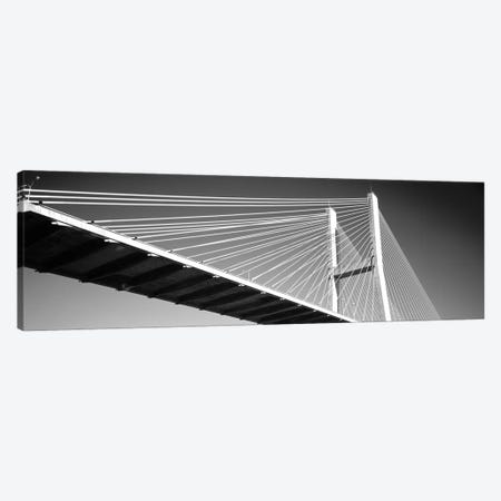 Low-Angle View Of A Bridge, Talmadge Memorial Bridge, Savannah, Georgia, USA Canvas Print #PIM15172} by Panoramic Images Canvas Artwork