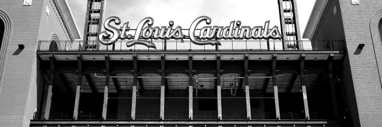 Low-Angle View Of The Busch Stadium In St. Louis, Missouri, USA