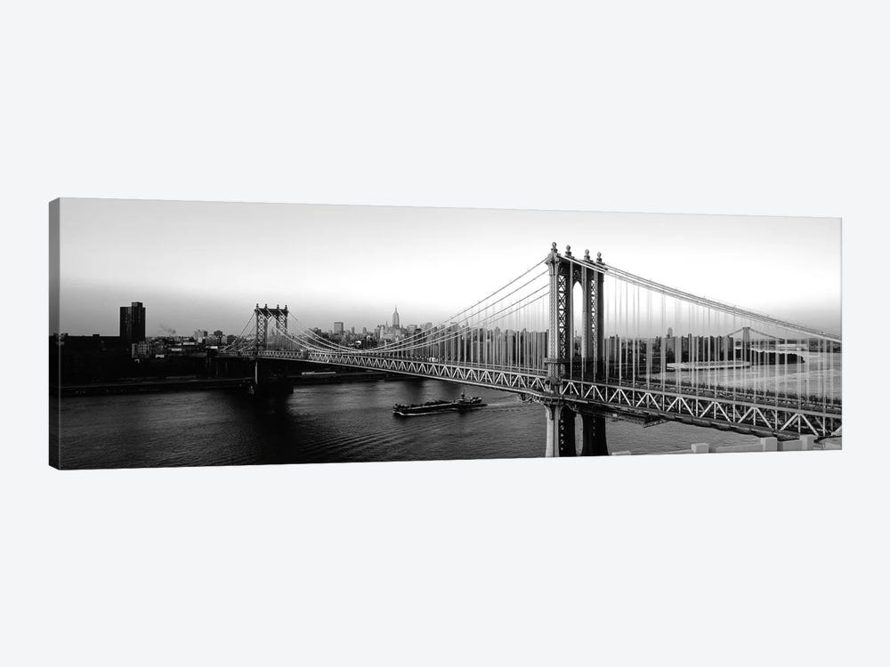 Manhattan Bridge, NYc, New York City, New York State, USA by Panoramic Images 1-piece Art Print