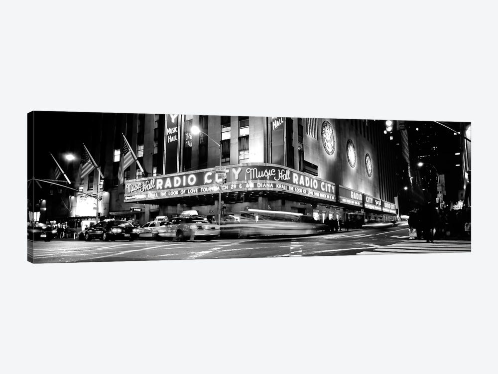 Manhattan, Radio City Music Hall, NYc, New York City, New York State, USA by Panoramic Images 1-piece Canvas Wall Art