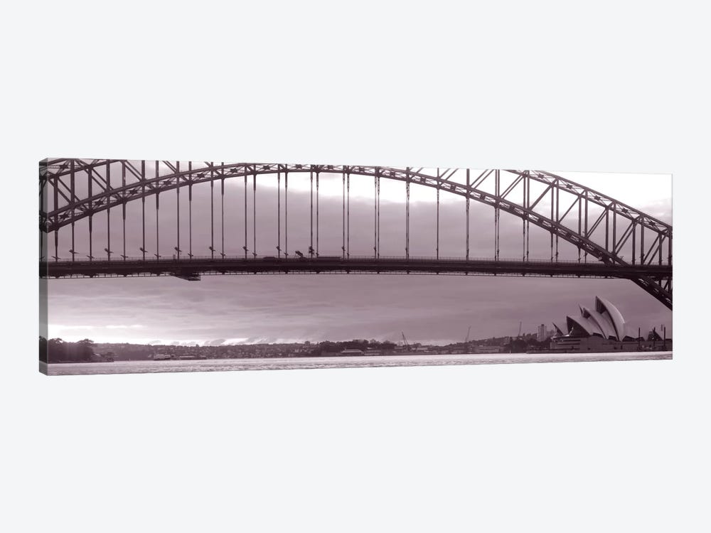 Harbor Bridge, Pacific Ocean, Sydney, Australia by Panoramic Images 1-piece Canvas Art Print