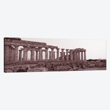 Acropolis Selinunte Archeological Park Italy Canvas Print #PIM1519} by Panoramic Images Canvas Print