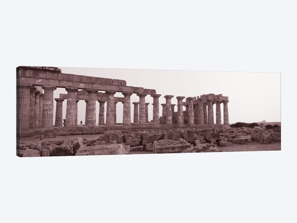 Acropolis Selinunte Archeological Park Italy by Panoramic Images 1-piece Canvas Wall Art